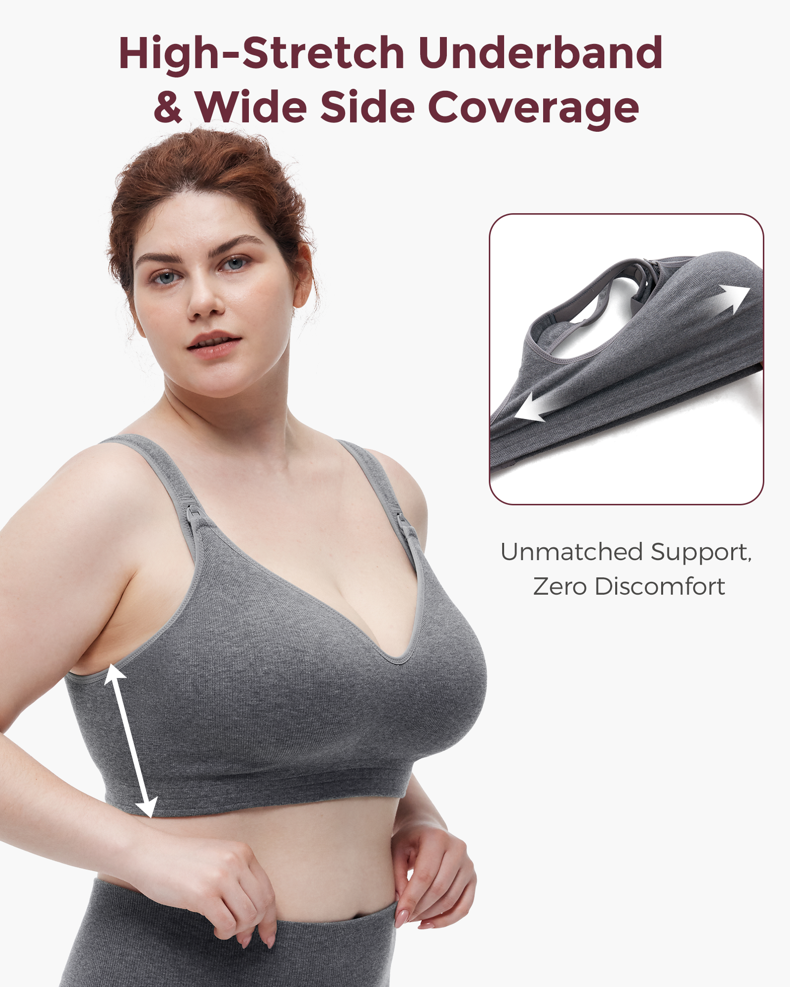 Busty Cotton Nursing Bras – US